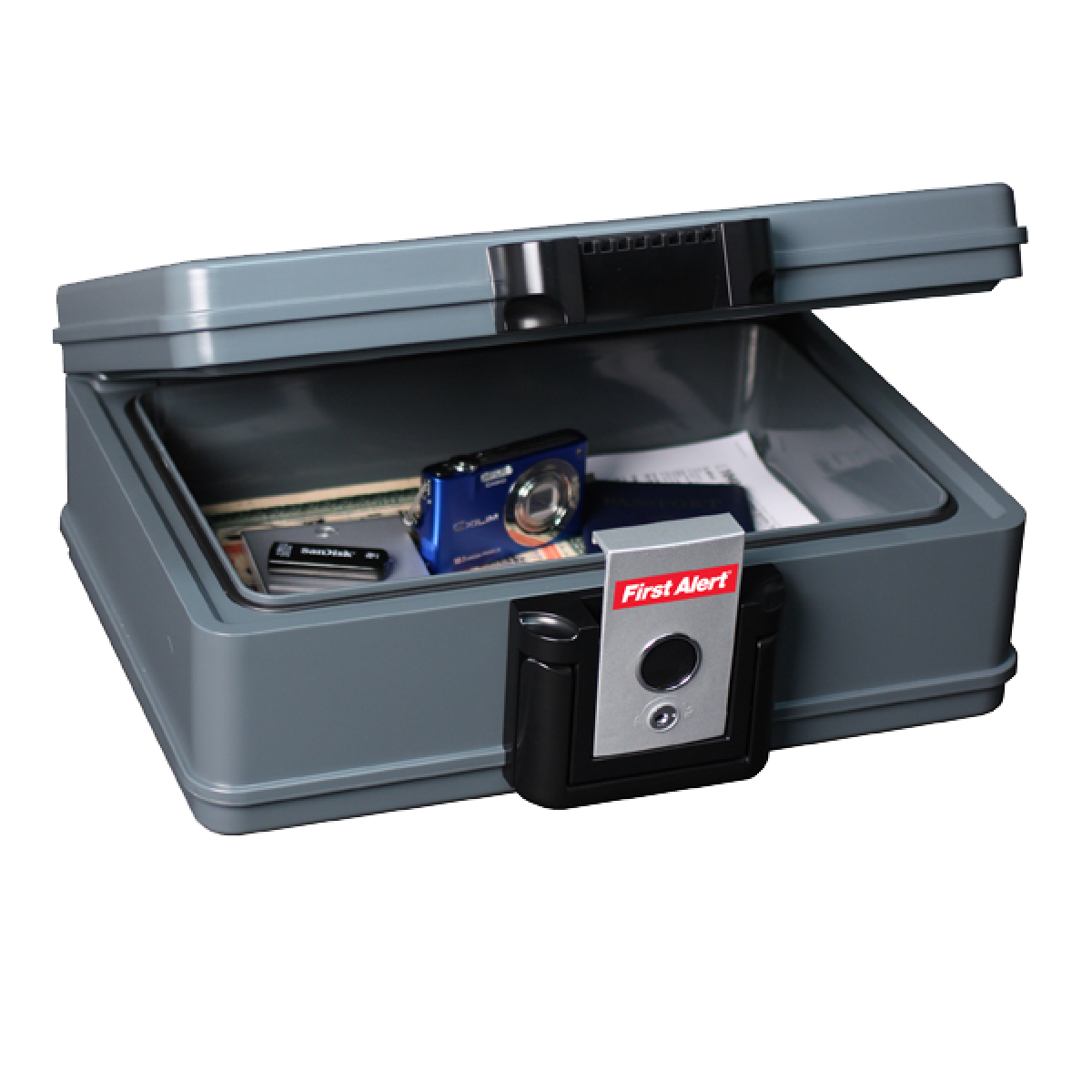 Arregui – Coffre-fort portable avec serrure électronique – Dimensions 13x32, 5x25,5 cm – Acier résistant – Poids 5 kg – Éclairage LED - C9547