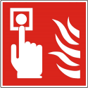 Pictogram Handmelder NEN-EN-ISO 7010