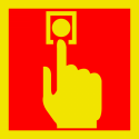 Pictogram Handmelder