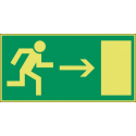 Pictogram Vluchtweg Rechts