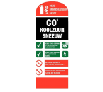 Pictogram Gebruiksaanwijzing CO2 Brandblusser