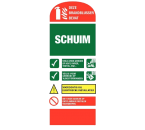 Pictogram Gebruiksaanwijzing Schuimblusser